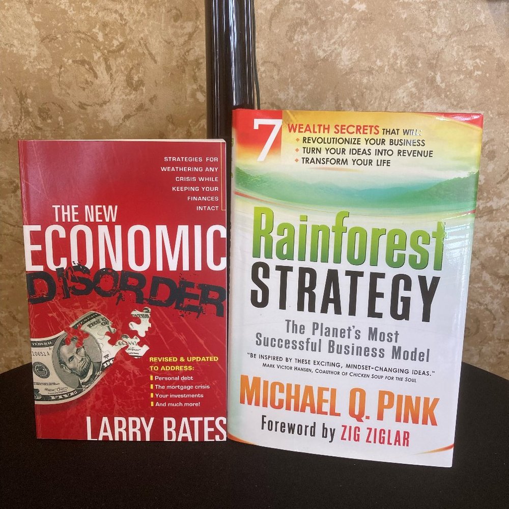 Larry Bates Michael Q. Pink Economic Business Finances Strategy Books